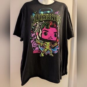 Infinity Killmonger Marvel Graphic T-Shirt - Black. 2xl